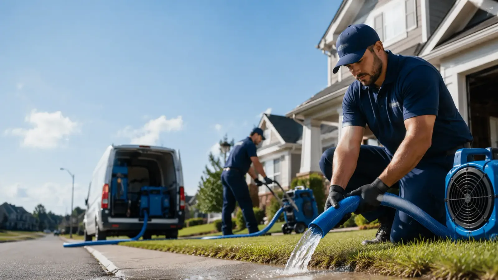 Flood Damage Restoration in Columbus, KS
